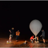 El eclipse de Sol del 14 de noviembre de 2012 visto desde la estratosfera