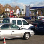 Graves atascos en Madrid por la campaña de una compañía de móviles