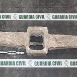 Intentan vender como chatarra a peso un ancla romana