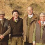 Foto imborrable para el Rey cazando con Díaz Ferrán, Jaume Matas y Arturo Fernández