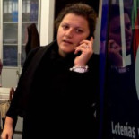 Trabajadores de Telemadrid protestan por el ERE tras salir el "Gordo"