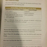 ¿Cómo explicar la existencia de la materia? (¡En un libro de texto!)