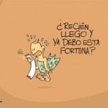 ¿Recién llego y ya debo esta fortuna?