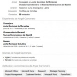 El currículum de Ángel Carromero