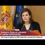 Sáenz de Santamaría indigna a los tuiteros con su 'emotivo' discurso sobre el aquiler social