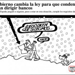 El gobierno cambia la ley...