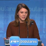 Cien heridos al estrellarse la cabeza contra el televisor durante la comparecencia de Cospedal