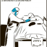 Viñeta de El Roto: Le hemos detectado una grave insuficiencia...