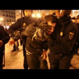 Cargas antidisturbios en Sol 02.02.13 #volvemos2F