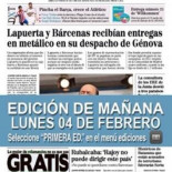 Portada de El Mundo, 4 Feb 2013