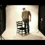 Impresionante efecto visual: la silla oculta en una silla