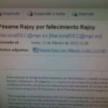 La Moncloa manda un mail a los medios de comunicación "matando a Rajoy"