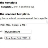 Cómo convertir tu letra escrita a mano en una fuente para la computadora