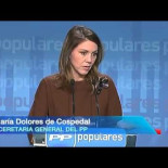 Cospedal explica las retribuciones a Bárcenas