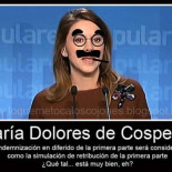 La Cospedal y la indemnización en diferido de Bárcenas