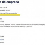 Hartos de "empresas líderes en el sector" que buscan candidato para oferta de trabajo
