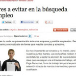 Errores a evitar: sustantivo + a + infinitivo