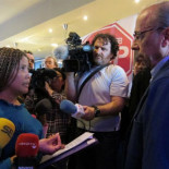 Diputado del PP tras un escrache: "Estoy sorprendido. No ha habido agresividad, sólo propuestas"