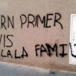 Aparecen pintadas amenazando militantes de partidos y sindicatos que participaron en los escraches a Gallego (PP)