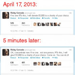 "Si nadie retuitea esto, donaré 10.000 libras"