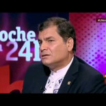 Entrevista completa a Rafael Correa en TVE 24h