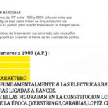 El PP utilizó empresas tapadera para financiarse
