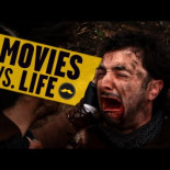 Las películas vs. la vida real