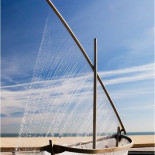 Fuente del barco de agua