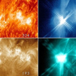 El Sol despide tres llamaradas de máxima intensidad en menos de 24 horas