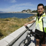 Ciclista multado por superar la velocidad máxima