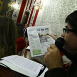 La alcaldesa de Alicante, de copas con el 'jefe' de Brugal