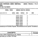 Los extractos del Banco Santander respaldan los 'papeles de Bárcenas'