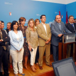 Cospedal abandona el Pleno tras conocerse la prisión incondicional para Bárcenas