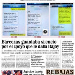 Los sms entre Rajoy y Bárcenas en la portada de El Mundo