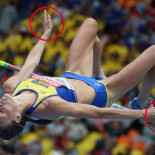 Atletas suecas se pintan las uñas con el arcoíris en los Mundiales de Atletismo de Moscú