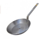 ¿Cómo curar una sartén de acero?