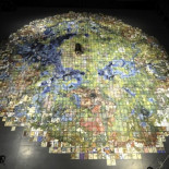 Comienza dibujando un mapa en una cuartilla y 50 años después mide casi 200 metros cuadrados