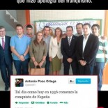 Cospedal se fotografía con el vocal de NNGG que hizo apología del franquismo
