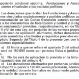 ¿Como se financiará el PP despues de limitar las donaciones a partidos? Con las fundaciones.