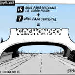 El caso Malaya (viñeta JR Mora)