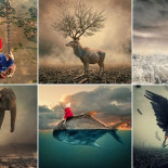 Imágenes surrealistas creadas con el Photoshop por el artista rumano Caras Ionut (ENG)