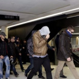 Una veintena de mossos de paisano escoltan los compañeros imputados por el caso Raval [CAT]