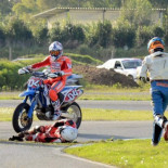 Muere el piloto Doriano Romboni tras sufrir un accidente en un homenaje a Simoncelli
