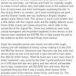 Un aficionado restaura el montaje original de 'Cristal Oscuro'