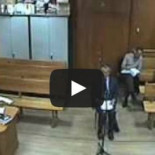 Blesa y el juez Silva, cara a cara