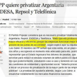 Hemeroteca: ¿Por qué querían en el PP privatizar Endesa, Telefónica, Argentaria y Repsol en 1994?