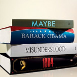 Original publicidad de una librería suiza