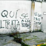 Entran en la perrera, dan de comer a los perros y la limpian