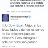 El CM de la Policía Nacional responde a una duda