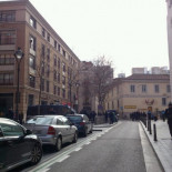 Varios heridos y detenidos en Valladolid junto al restaurante donde comían altos cargos del PP